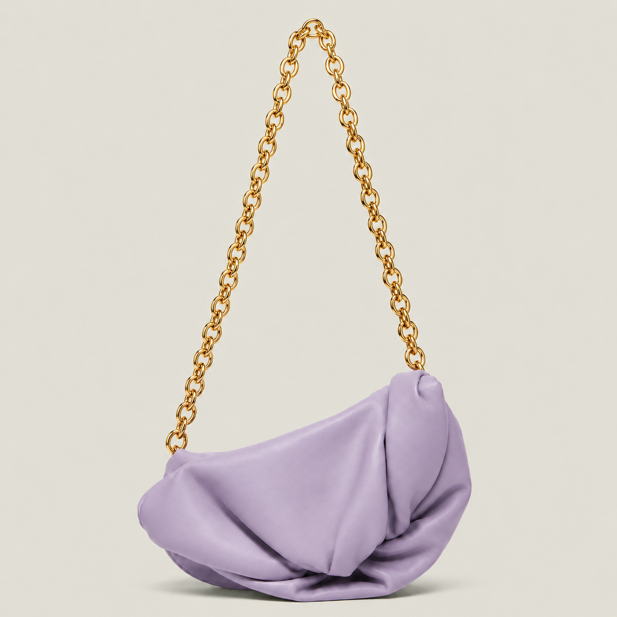 Charlotte Leather Bumbag Gold Chain