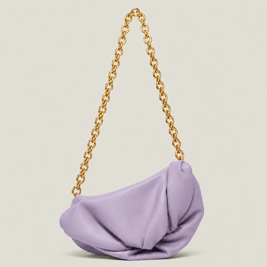 Charlotte Leather Bumbag Gold Chain
