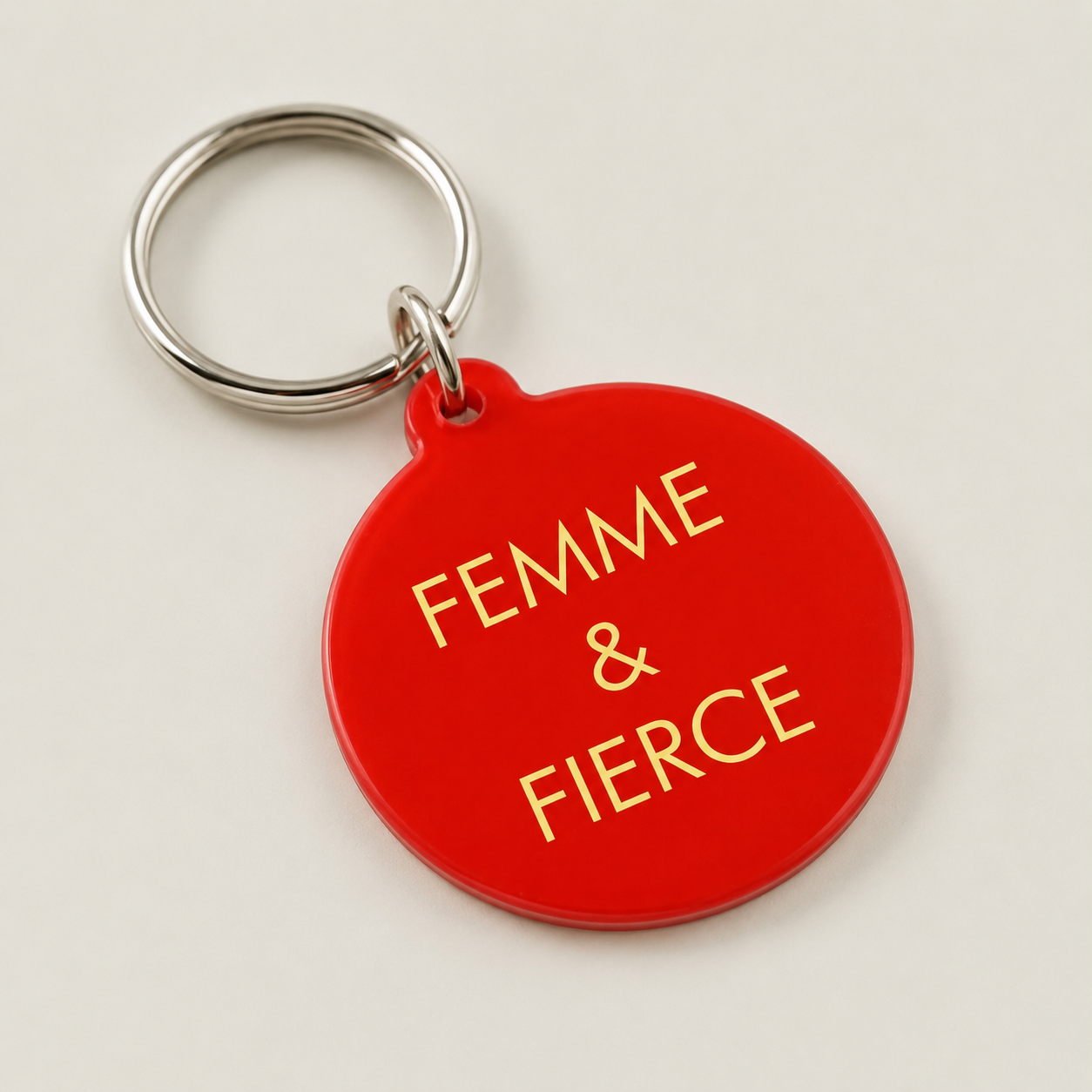 Femme & Fierce Keytag