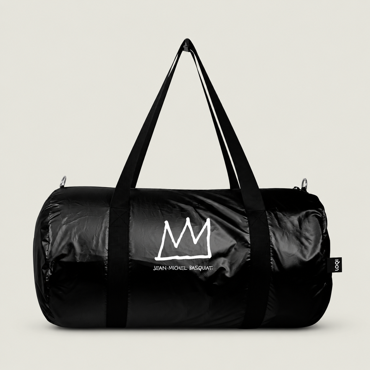 Jean-Michel Basquiat Crown Black Weekender