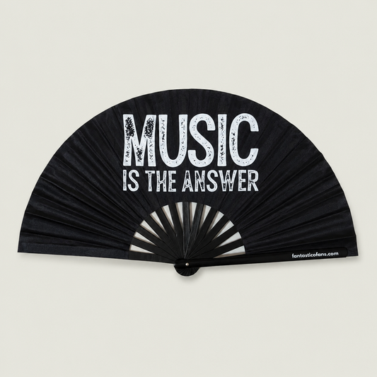 Music is the Answer XL Handfan
