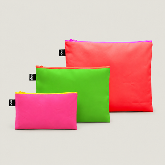 Neon Recycled Zip Pockets