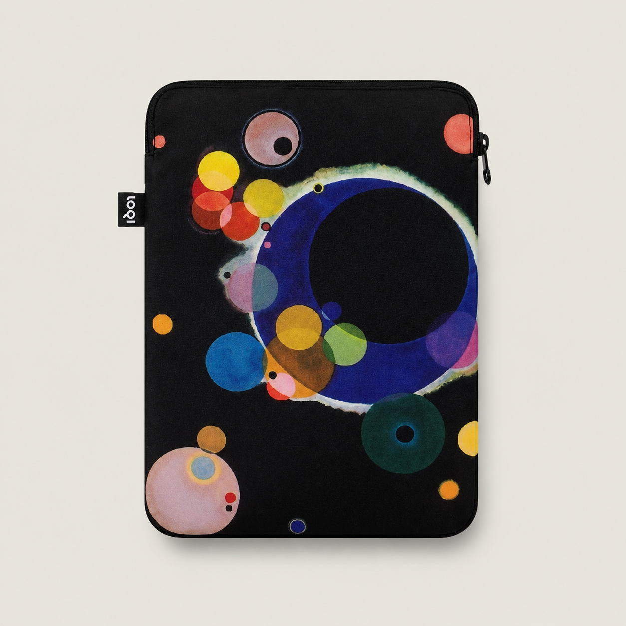 Wassily Kandinsky Several Circles Recycled Laptop Sleeve