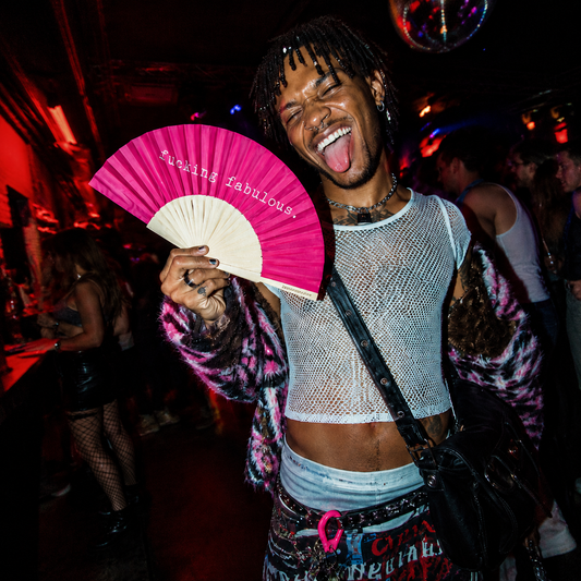 F*cking fabulous 23cm Handfan