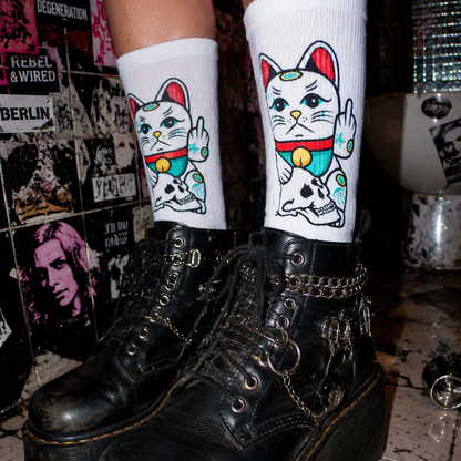 Angry Cat Socks