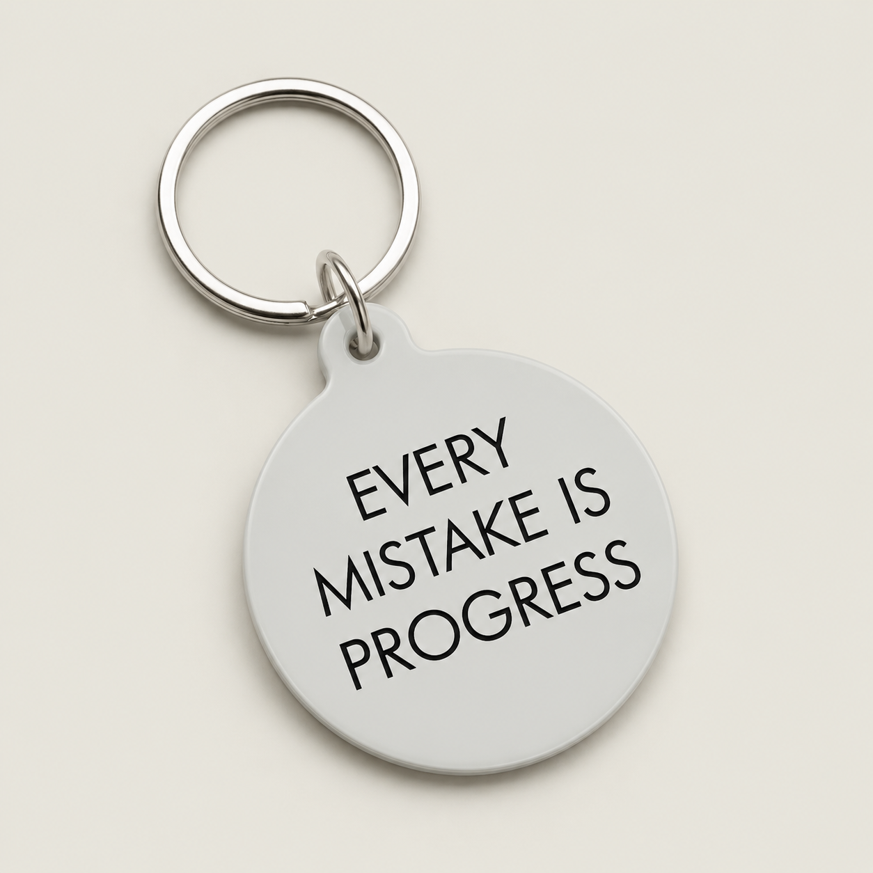 Every Mistake is Progress Keytag