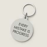 Every Mistake is Progress Keytag