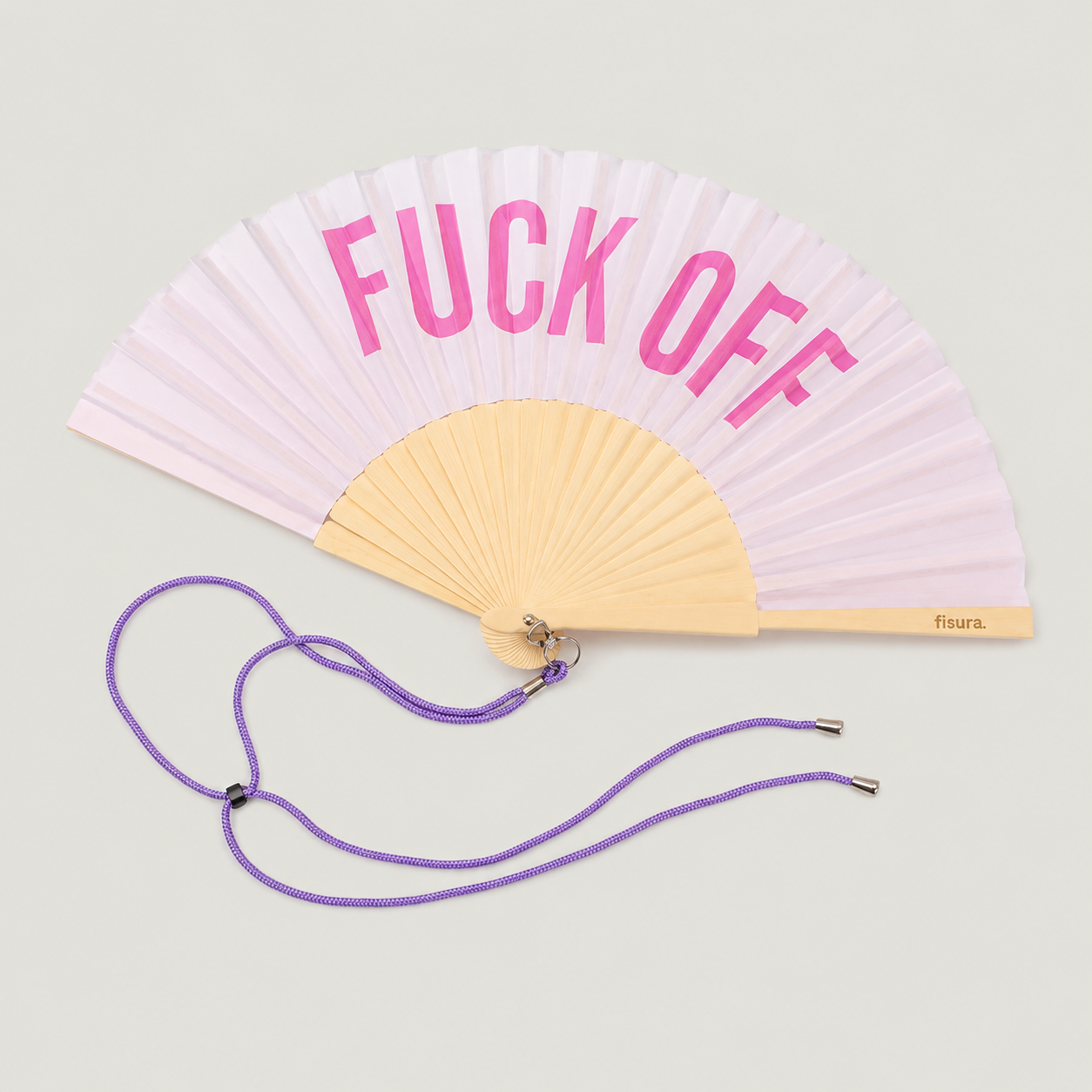 F*ck off Gradient 23cm Handfan