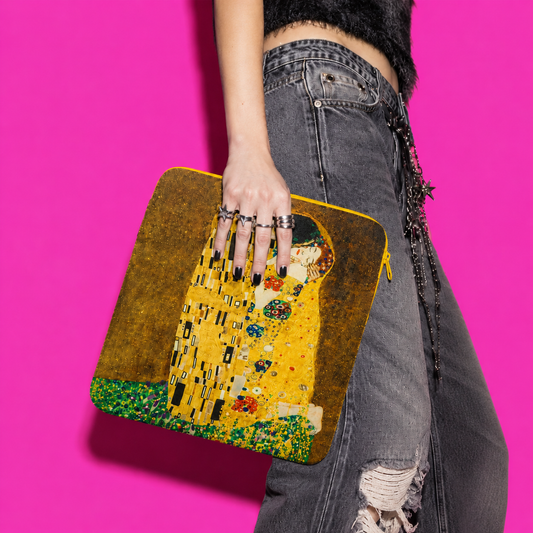Gustav Klimt The Kiss Laptop Sleeve