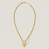 Heart Padlock Chain