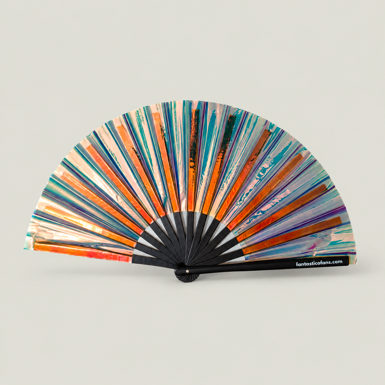 Holographic Shimmer XL Handfan