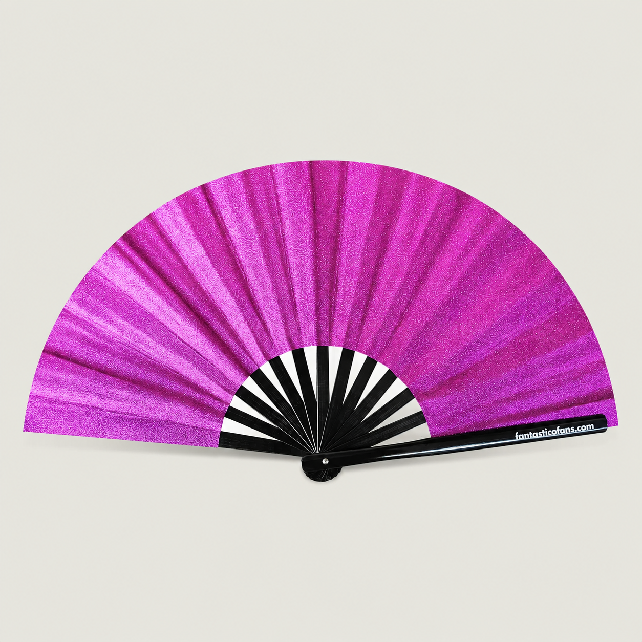 Hot Pink Mega Glitter XL Handfan