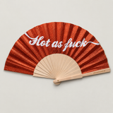Hot as F*ck Glitter 23cm Handfan