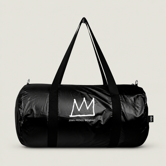 Jean-Michel Basquiat Crown Black Weekender