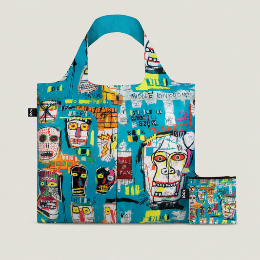 Jean-Michel Basquiat Skull Recycled Bag