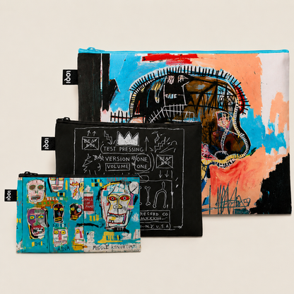 Jean-Michel Basquiat Untitled Recycled Zip Pockets