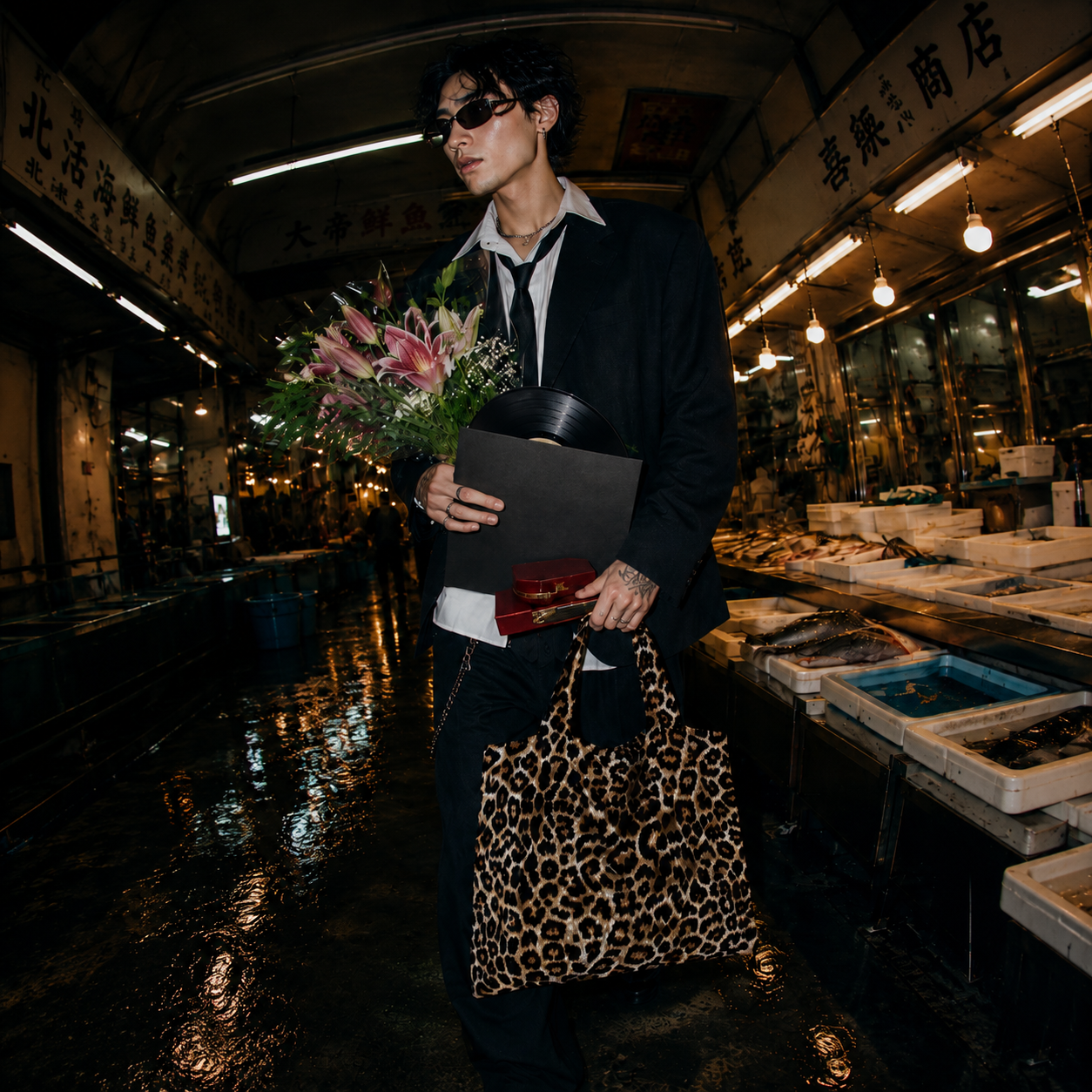 Leopard Recycled Bag