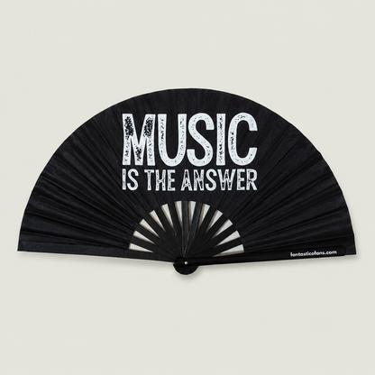 Music is the Answer XL Handfan