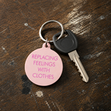 Replacing Feelings With Clothes Keytag