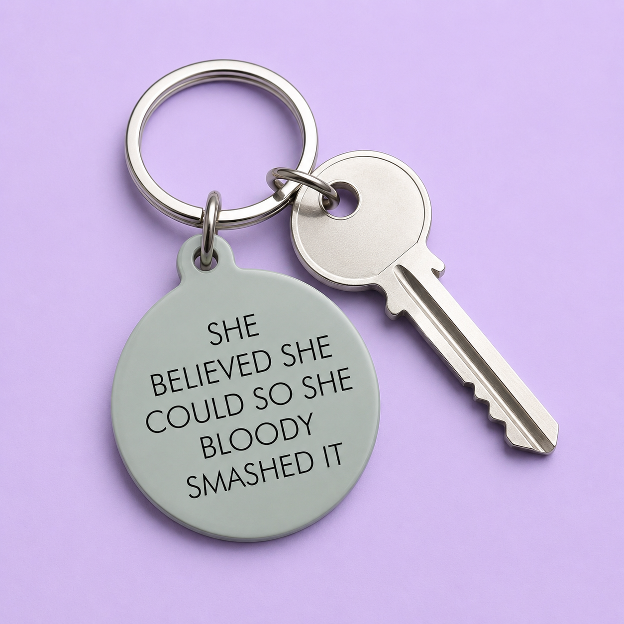 She Believed She Could Keytag
