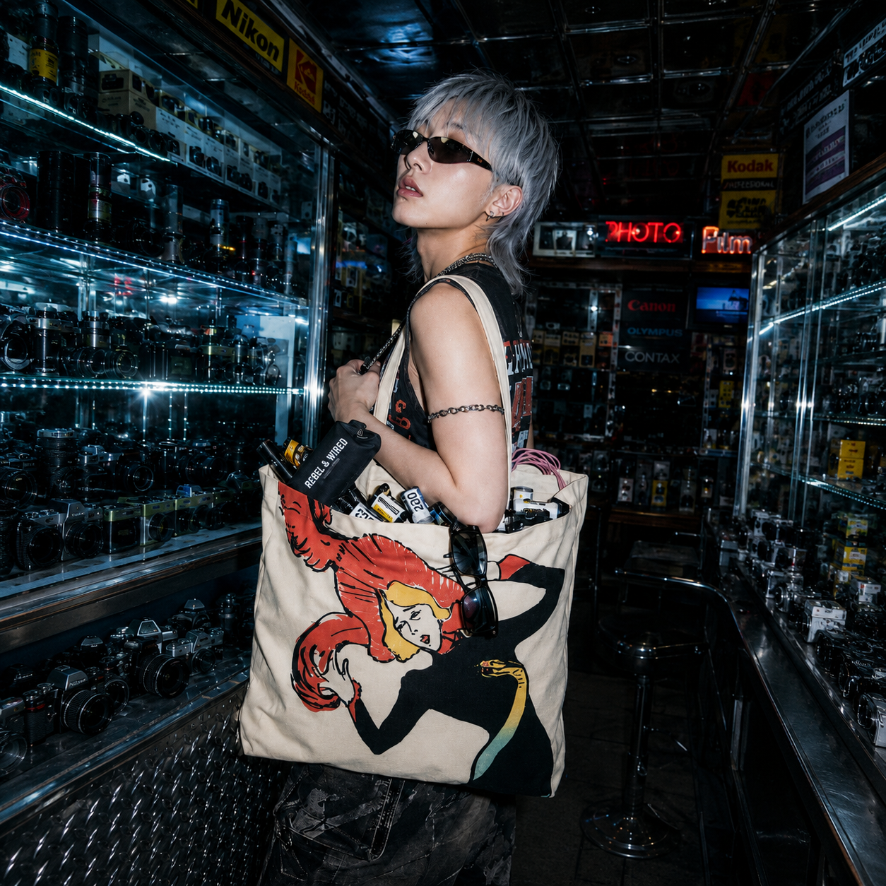 Tolouse Lautrec Jane & Aristide Bruant Recycled Bag