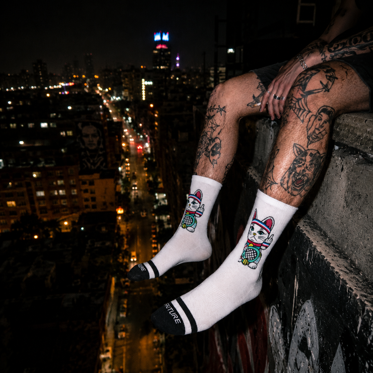 Tennis Cat Socks