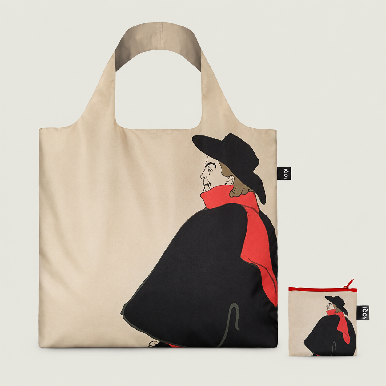 Tolouse Lautrec Jane & Aristide Bruant Recycled Bag