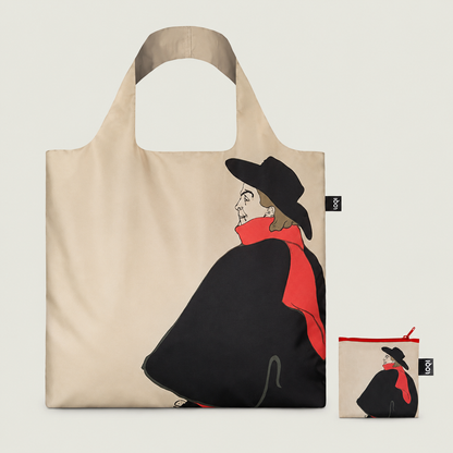 Tolouse Lautrec Jane & Aristide Bruant Recycled Bag